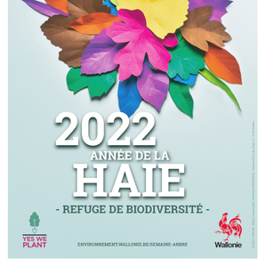 Affiche / Poster. Année de la haie, refuge de biodiversité [2022] (numérique)