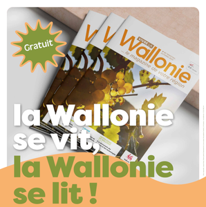 Affiche / Poster. Vivre la Wallonie, campagne 2023 