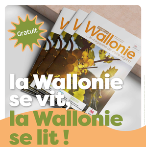Affiche. Vivre la Wallonie, campagne 2023 