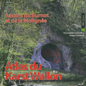 Atlas du Karst Wallon N°03. Bassins du Burnot et de la Molignée (papier)