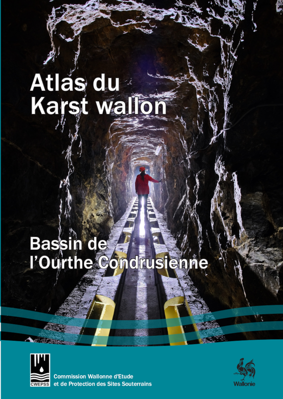 Atlas du Karst Wallon N°10. Bassin de l'Ourthe Condrusienne (papier)