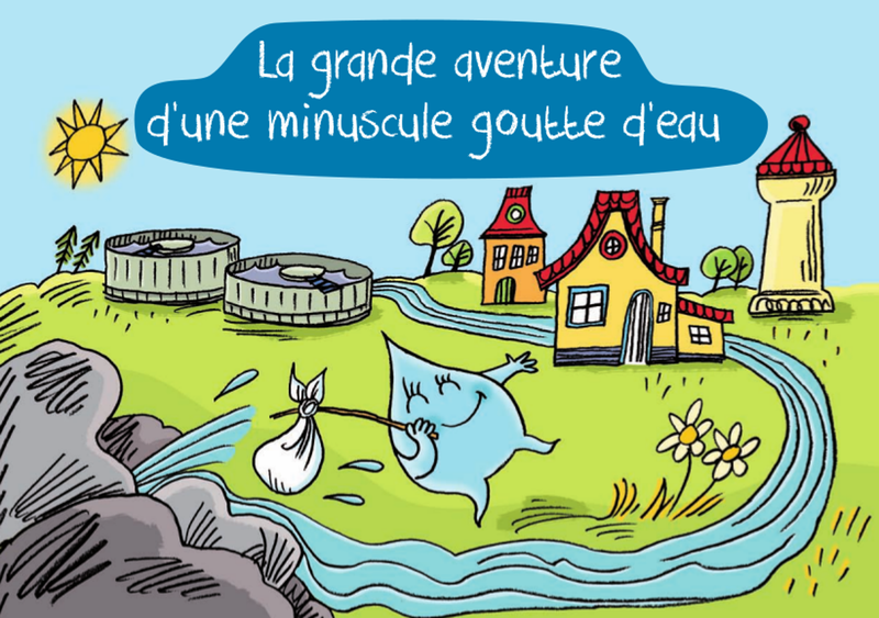 Au fil de l'eau - Album II - La grande aventure d'une minuscule goutte d'eau (numérique)