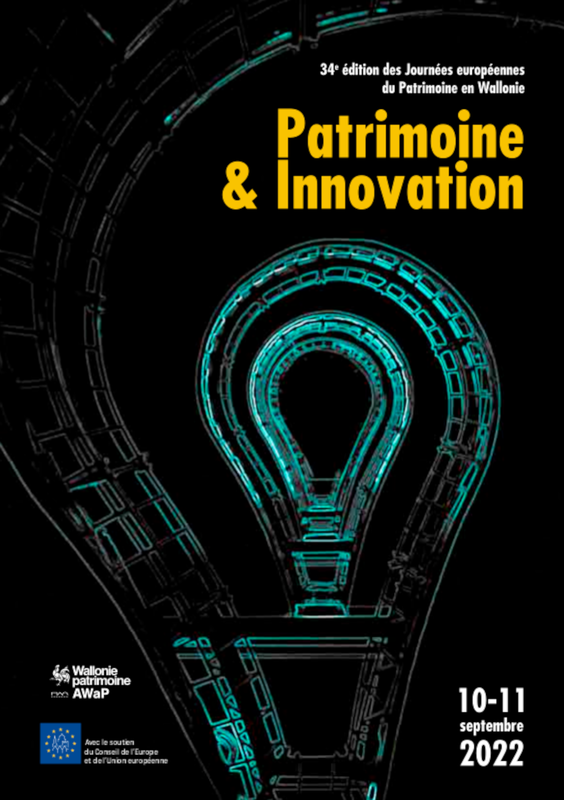 Brochure des Journées du Patrimoine № 34. Patrimoine & Innovation [2022] (numérique)
