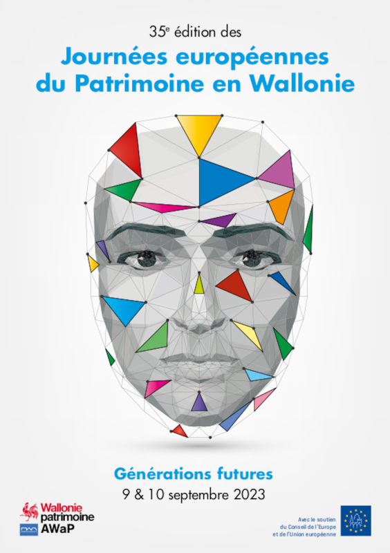 Brochure des Journées européennes du Patrimoine en Wallonie № 35. Générations futures [2023] (numérique)