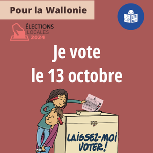 Je vote le 13 octobre [2024] (numérique)