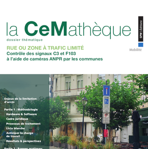 La CeMathèque № 54 (Septembre 2022). Rue ou zone à trafic limité (numérique)