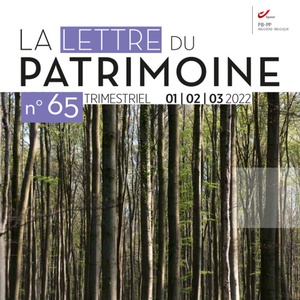 La Lettre du Patrimoine № 65 (Janvier - Février - Mars 2022) (numérique)