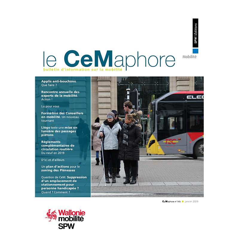 Le CeMaphore № 145 ■ janvier 2019 - Applis anti-bouchons : que faire ? | Rencontre annuelle des experts de la mobilité Action ! (numérique)