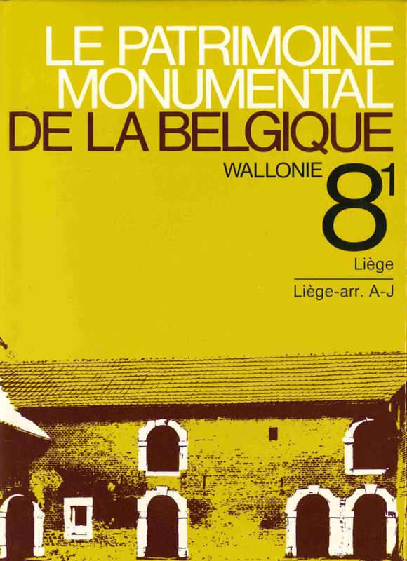 Le patrimoine monumental de la Belgique - 08/1 - Liège, arrondissement de Liège (papier)