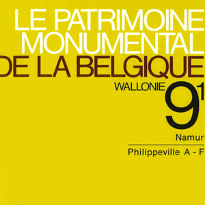 Le patrimoine monumental de la Belgique - 09/1 - Namur, arrondissement de Philippeville (papier)