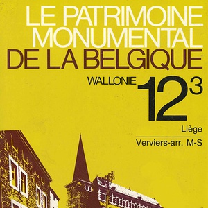 Le patrimoine monumental de la Belgique - 12/3 - Liège, arrondissement de Verviers 