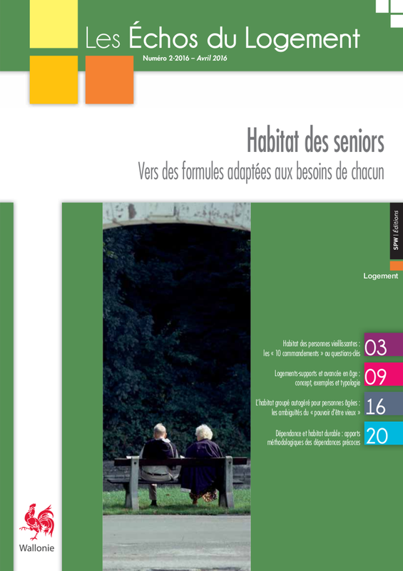 Les Échos du Logement № 116 (2016). Habitat des seniors (numérique)