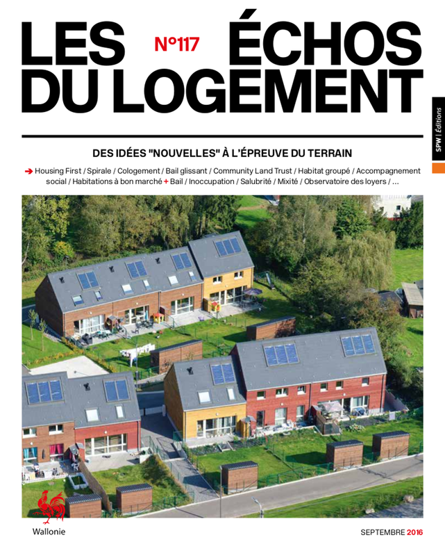 Les Échos du Logement № 117 (Septembre 2016). Des idées nouvelles à l’épreuve du terrain [2016] (numérique)