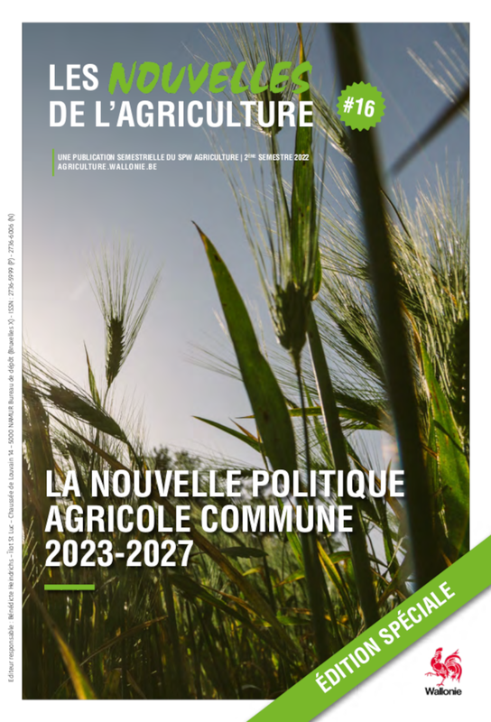 Les Nouvelles de l'Agriculture № 16 (2e semestre 2022). La nouvelle politique commune agricole. 2023-2027 (numérique)