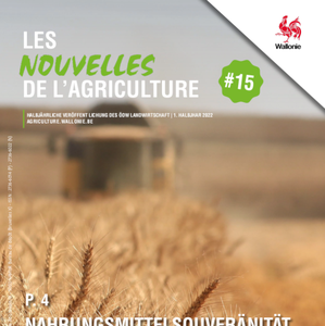 Les Nouvelles de l'Agriculture № 15 (1e semestre 2022). Dossier Nachhaltigkeit | Nahrungsmittesouveränität (papier)