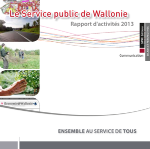 Rapport d'activités du Service Public de Wallonie [2013] (numérique)
