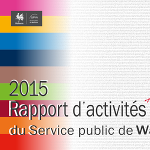 Rapport d'activités du Service Public de Wallonie [2015] (numérique)