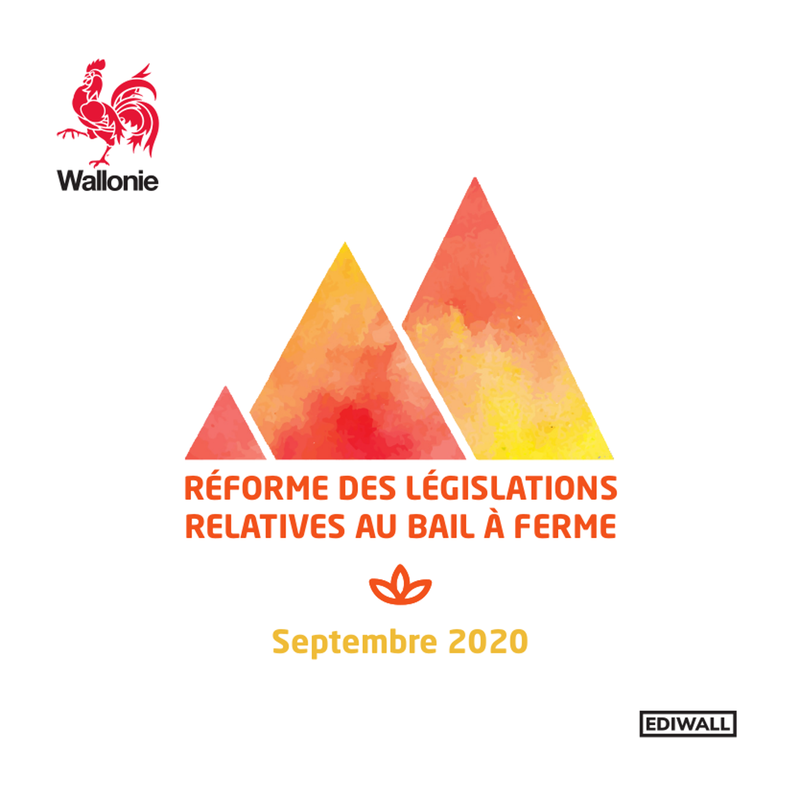Réforme des législations relatives au bail à ferme [Septembre 2020] (papier)