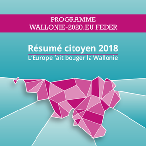 Résumé citoyen 2018. L'Europe fait bouger la Wallonie [2019] (numérique)
