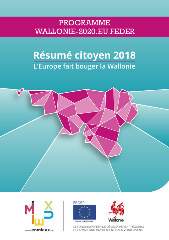 Résumé citoyen 2018. L'Europe fait bouger la Wallonie [2019] (numérique)