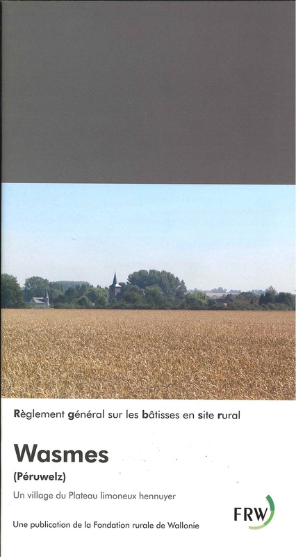 RGBSR. Wasmes (Péruwelz). Un village du Plateau limoneux hennuyer [2009] (papier)