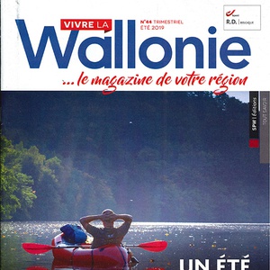 Vivre la Wallonie № 44 (Été 2019). Un été au fil de l'eau (papier - numérique)