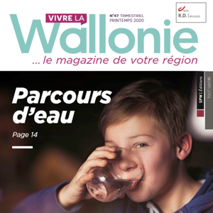 Vivre la Wallonie № 47 (Printemps 2020). Parcours d'eau (papier - numérique)