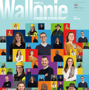 Vivre la Wallonie № 63 (Mars 2024). Dossier : Le SPW vous embarque (papier - numérique)