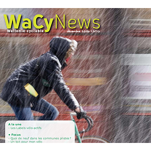 WaCynews № 10 (Décembre 2016). Un toit pour mon vélo (numérique)