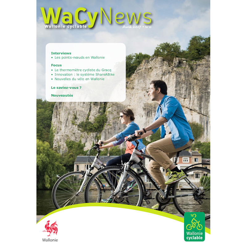 WaCynews № 11 (Avril 2017). Le thermomètre cycliste du Gracq (numérique)