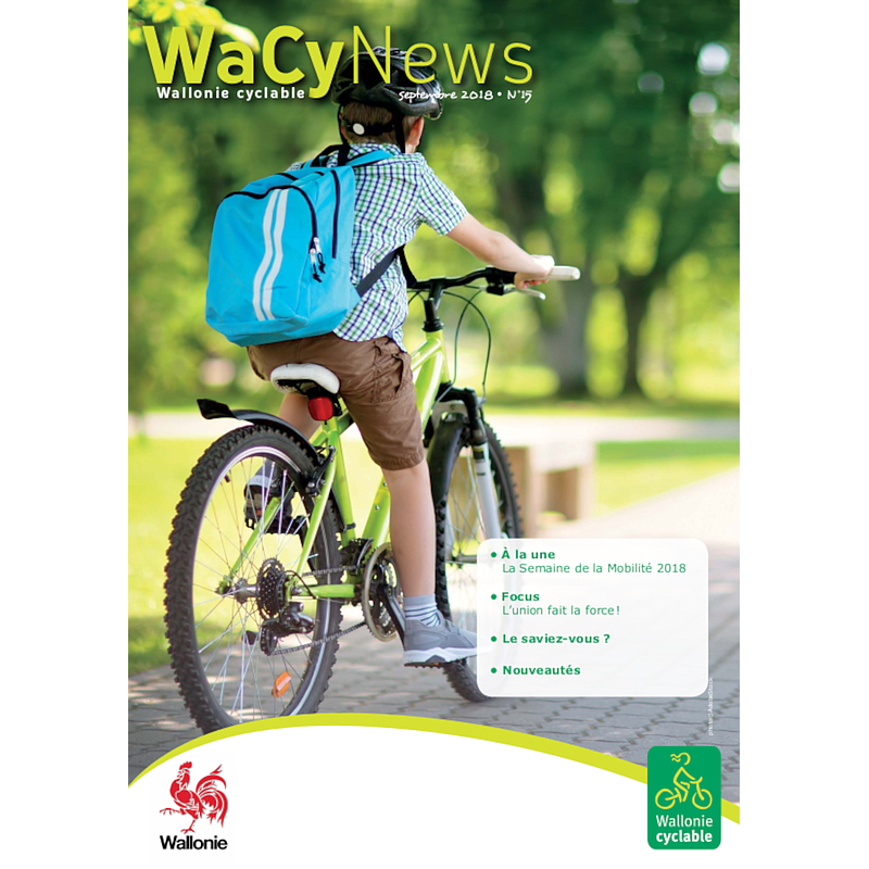 WaCynews № 15 (Septembre 2018). La semaine de la Mobilité 2018 (numérique)
