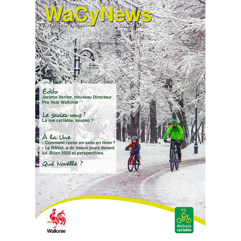 WaCynews № 22 (Janvier 2021). Comment rester en selle en hiver ? (numérique)