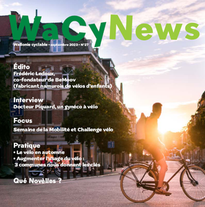 WaCynews № 27 (Septembre 2023). Frédéric Ledoux, co-fondateur de BeMoov (fabricant namurois de vélos d’enfants) (numérique)