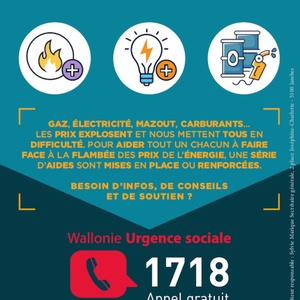 Wallonie urgence sociale. 1718 [2022] (papier)